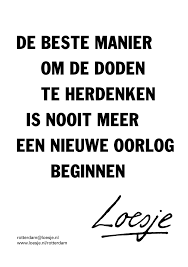 helaas leert de men niet
